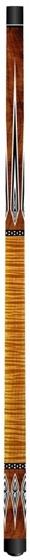 Biljartkeu Artemis Mister 100 curly maple bruin