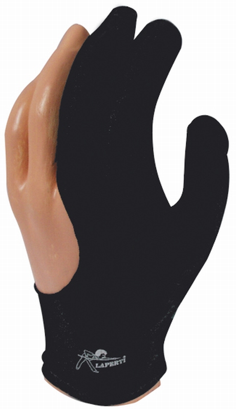 Biljarthandschoen Laperti zwart