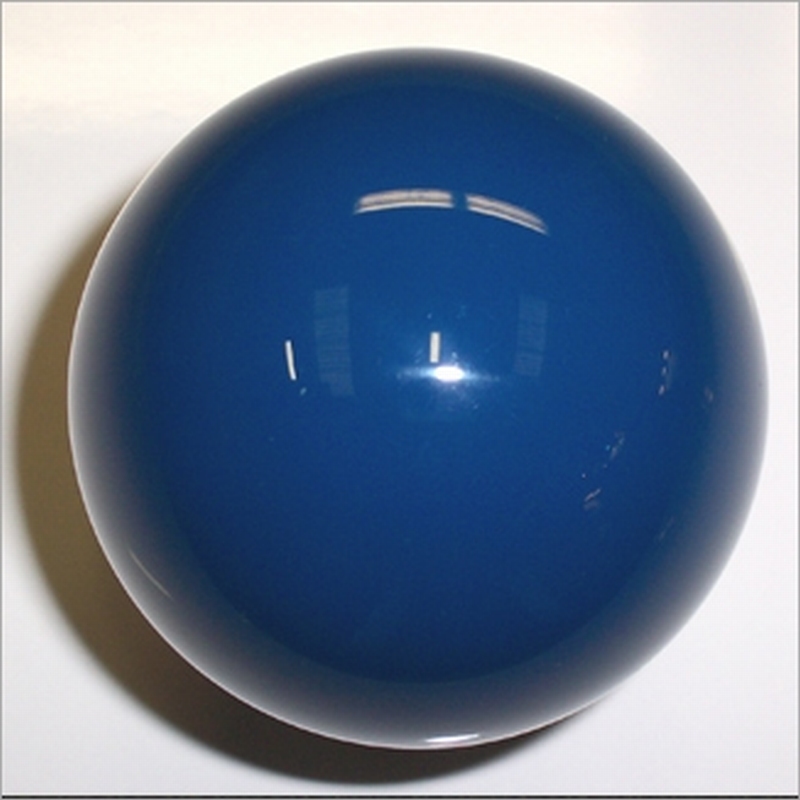 Biljartbal los 61, 5 mm, kleur blauw