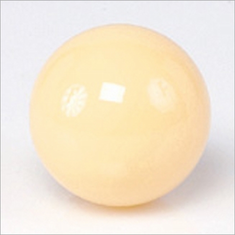 Biljartbal los 61, 5 mm, kleur wit