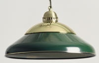 Lamp Solo Messing-Groen 45 cm
