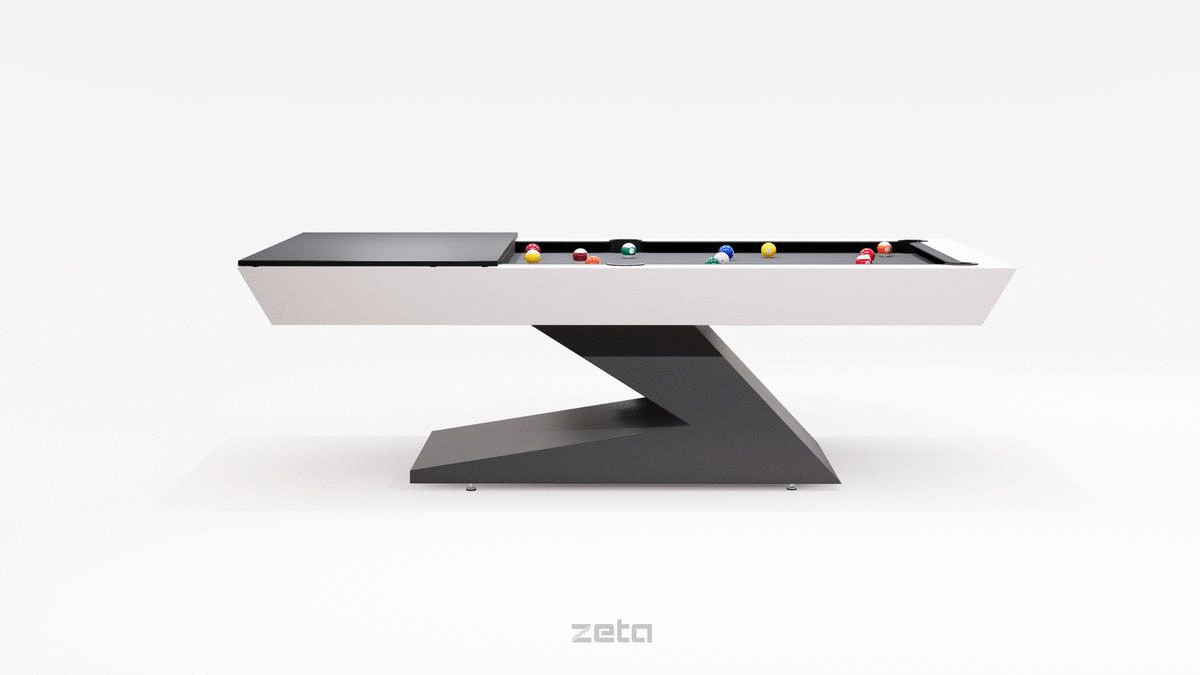 Poolbiljart Carrinho Zeta