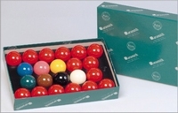 Snookerballen Aramith diverse afmetingen